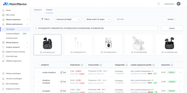 Termwijzer - Vind de beste zoektermen voor jouw product